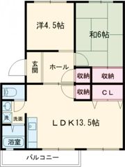 メゾンわかなの間取り画像