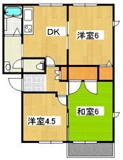 シャルマンBの間取り画像