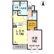 サニーハイツⅢの間取り画像
