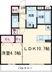 アルバグランデ桑名東方の間取り画像