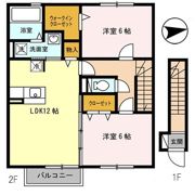 WIT大安寺 Ⅰの間取り画像