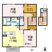 セジュール 藍の間取り画像