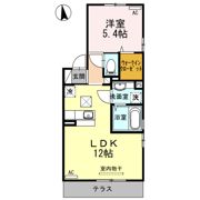 クレセントIの間取り画像