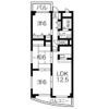 ハイフラッツ213の間取り画像