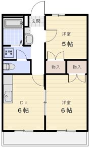 大谷第2の間取り画像