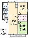 ヴィラ橋本 B棟の間取り画像