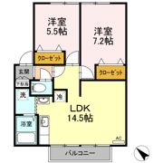 サンフェリカ茶畑 Cの間取り画像