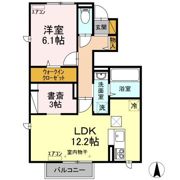 soavino（ソアヴィーノ） Aの間取り画像