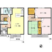 パークハイム壱番館 C棟の間取り画像
