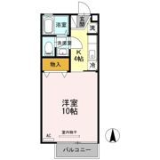クレスト木太 B棟の間取り画像