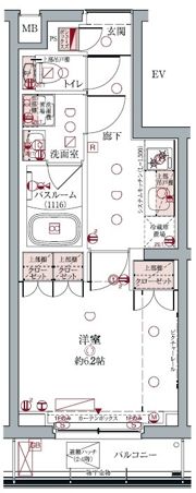クレヴィスタ板橋本蓮沼の間取り画像