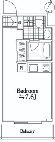セントパレス鷺沼の間取り画像