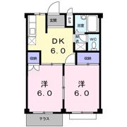 サンハイツ江藤の間取り画像