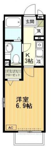 クレールメゾンⅡの間取り画像