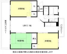 コムフォート秋桜の間取り画像