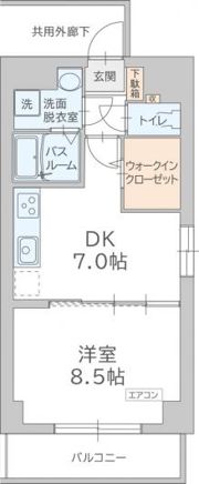 サンビルドI．Sの間取り画像