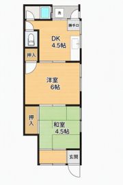 みずほ荘の間取り画像