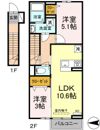 キララCの間取り画像