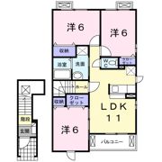 トライアンフ マリンタウンBの間取り画像