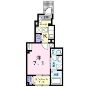 ヴィラージュ フェリスの間取り画像