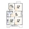 ハイツ島忠の間取り画像