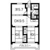 メゾンむつなの間取り画像