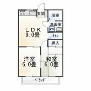 コーポラスノベルティD棟の間取り画像