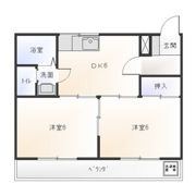 パームハイツの間取り画像