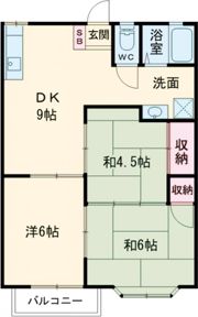 カンパーニュAの間取り画像