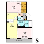 ケント Aの間取り画像