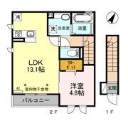 アルエット-Alouette-の間取り画像