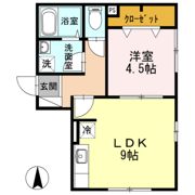 ハイムクライスⅠの間取り画像