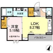 アルビネス東十条の間取り画像