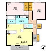グランシャリオの間取り画像