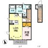 D-room塩山扇田 Bの間取り画像