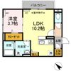 ブランネージュ新山口Ⅱの間取り画像