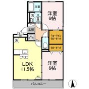 パストラル A棟の間取り画像