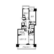 ブランズ北33条の間取り画像