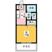 ヴィラ住吉の間取り画像