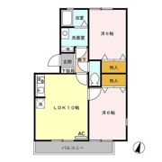 ハイカムールTAKATOの間取り画像