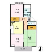 ホワイトヒルの間取り画像