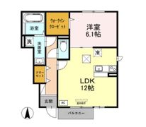 カルム フルールの間取り画像