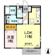 ルミナス南栄の間取り画像