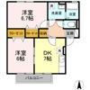 ハーベスト大和 A棟の間取り画像