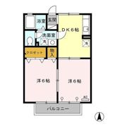 ナチュール清和の間取り画像