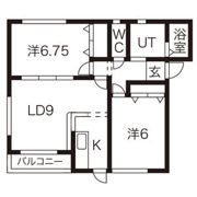 アプローズ A棟の間取り画像