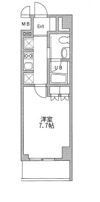 プラウドフラット仙川Ⅱの間取り画像