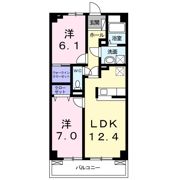 リベラ サンリット カーサの間取り画像