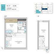AUBE虎ノ門の間取り画像