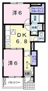 ティアモ Kの間取り画像